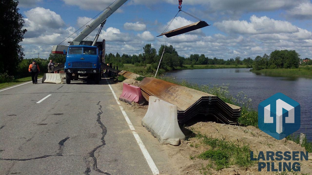 Шпунт Ларсена в Твери