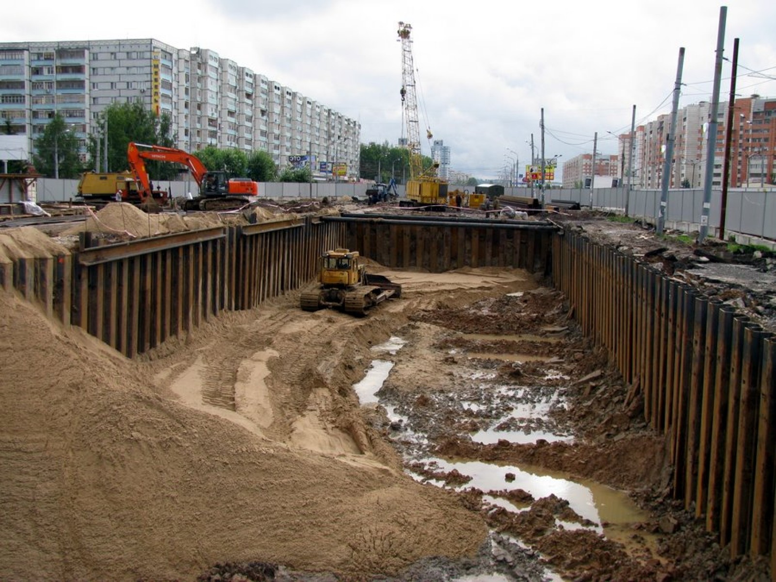 Что такое шпунтовое ограждение
